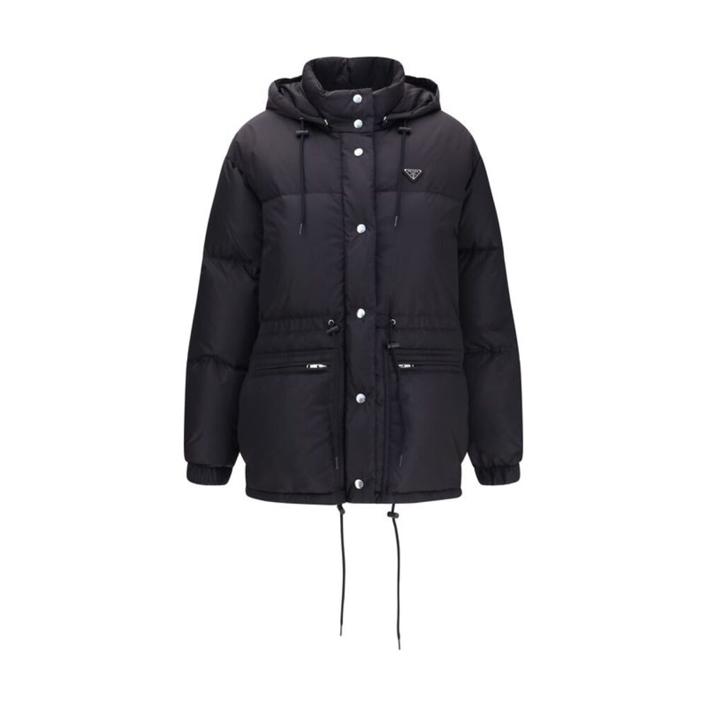 Prada Women Padded High-Collar Jacket